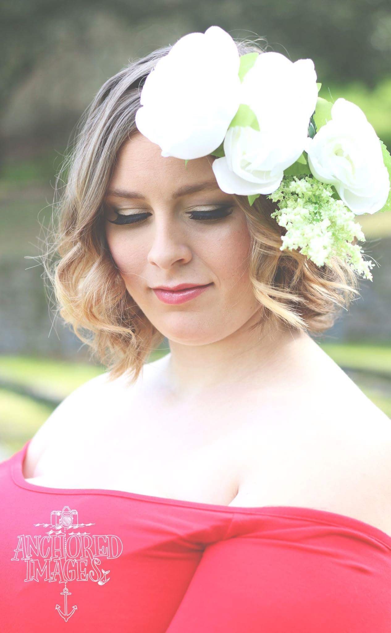 maternity shoot hair & makeup